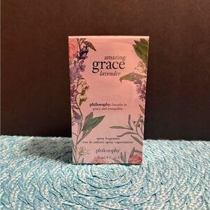 Philosophy Amazing Grace Lavender Eau de Toilette EDT Spray 4 fl. oz. NEW/SEALED